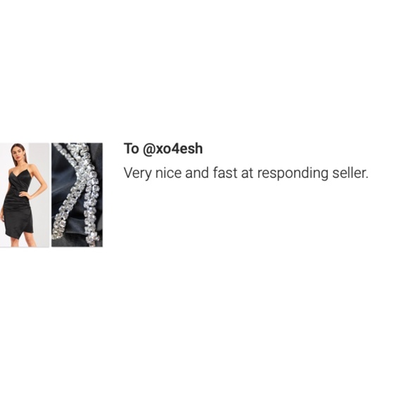 Black Satin Wrap Rhinestone Ruched Bodycon Dress - Picture 9 of 9